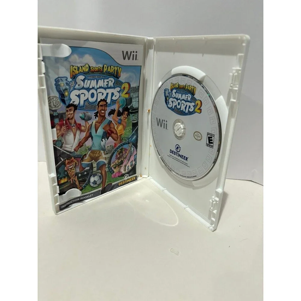 Summer Sports 2 Island Sports Party Nintendo Wii Complete CIB w/ Manual Tested